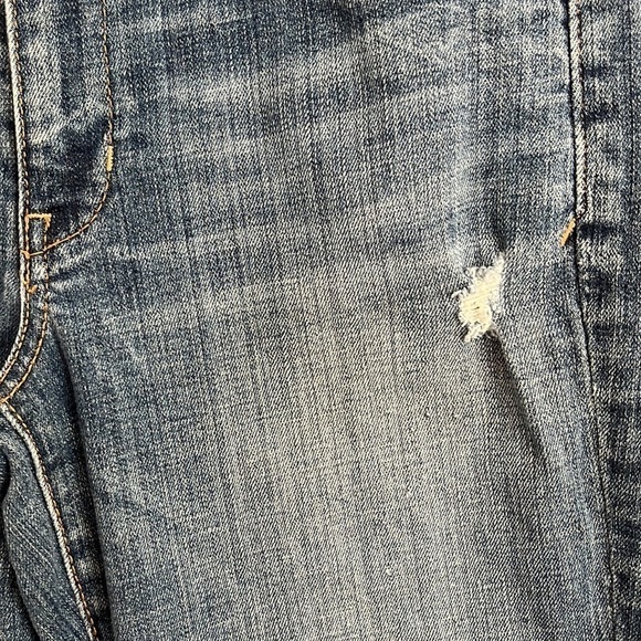 AE Distressed Super Skinny Denim Jeans - Picture 8 of 8